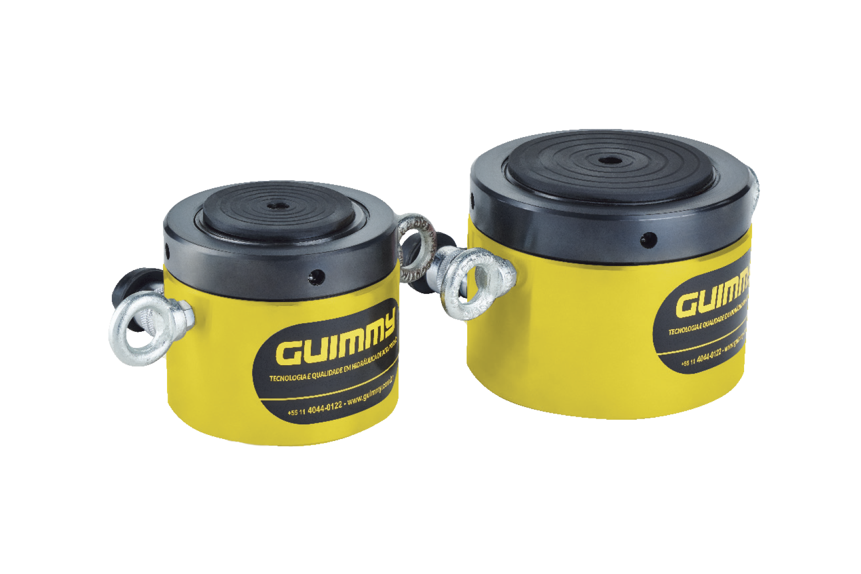 Cilindro Hidráulico de Simples Ação com Porca Trava e Retorno por Carga - Série GCLP