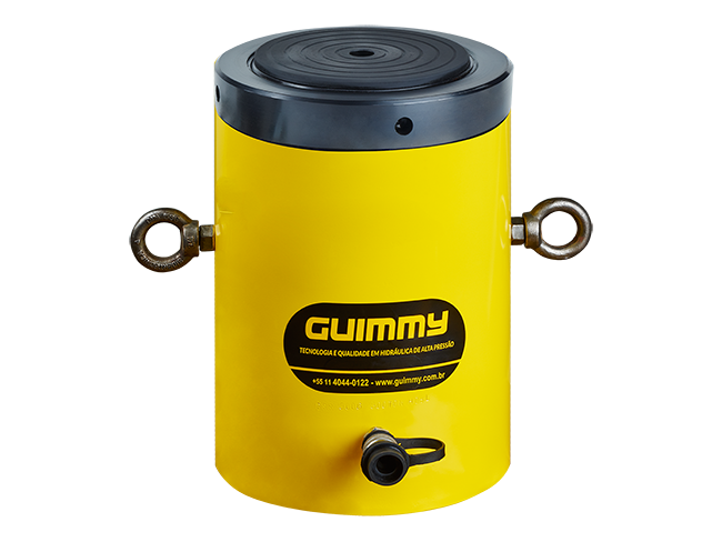 Cilindro Hidráulico de Simples Ação de Alta Tonelagem com Porca Trava - Série GCLL