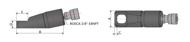 Cortador Hidráulico de Porcas - Desenho